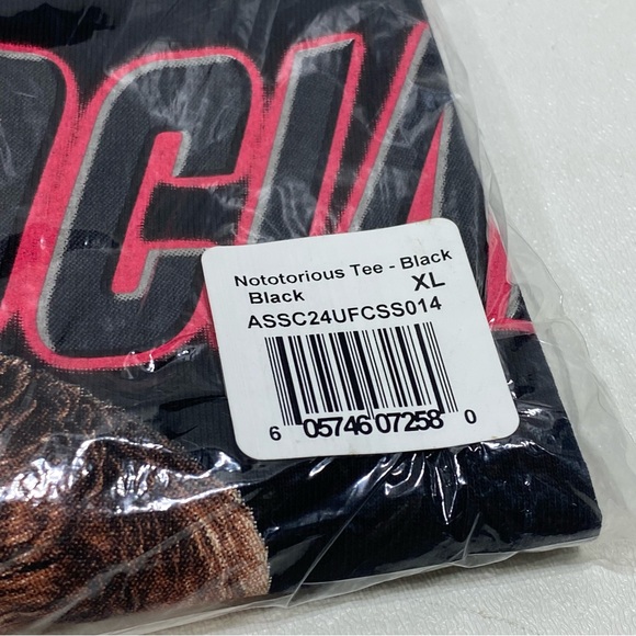 New - Anti Social Social Club -  McGregor Notorious Ufc Tee shirt - Black - XL - Picture 6 of 6